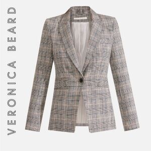 Veronica Beard Gia Plaid Women's Blazer